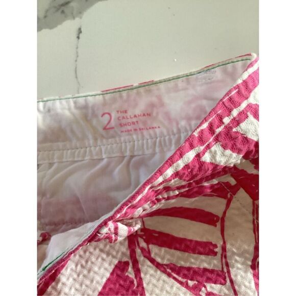 Lilly Pulitzer Womens The Callahan Short Sz 2 Pockets - Picture 5 of 9